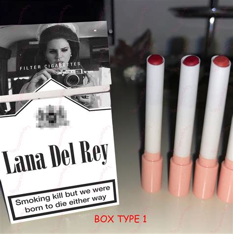 lana del rey cigarette lipstick